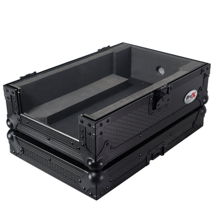 ProX ATA Flight Case for Pioneer DJM-S7 Mixer Gig-Ready Road Case | Without Laptop Shelf | Black/Black