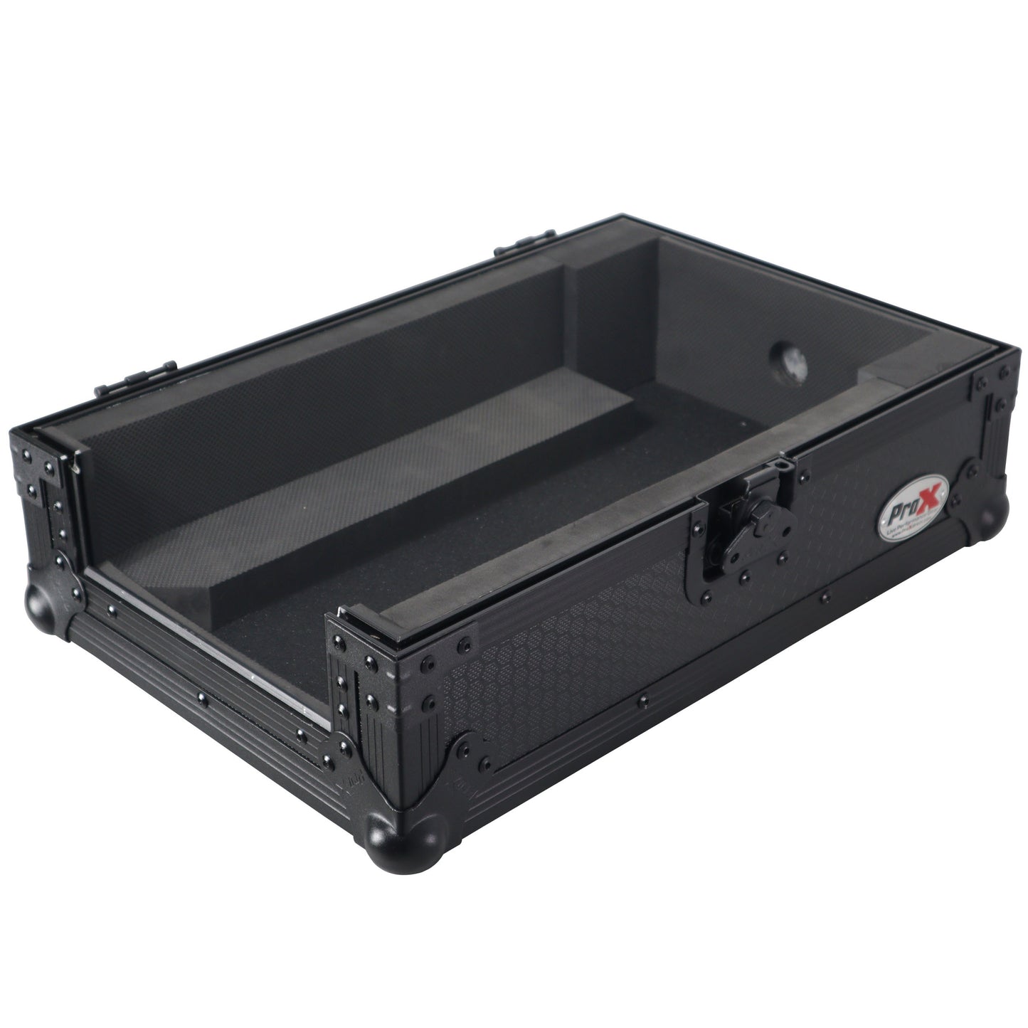 ProX ATA Flight Case for Pioneer DJM-S7 Mixer Gig-Ready Road Case | Without Laptop Shelf | Black/Black