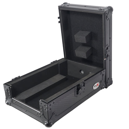 ProX ATA Flight Case for Pioneer DJM-S7 Mixer Gig-Ready Road Case | Without Laptop Shelf | Black/Black