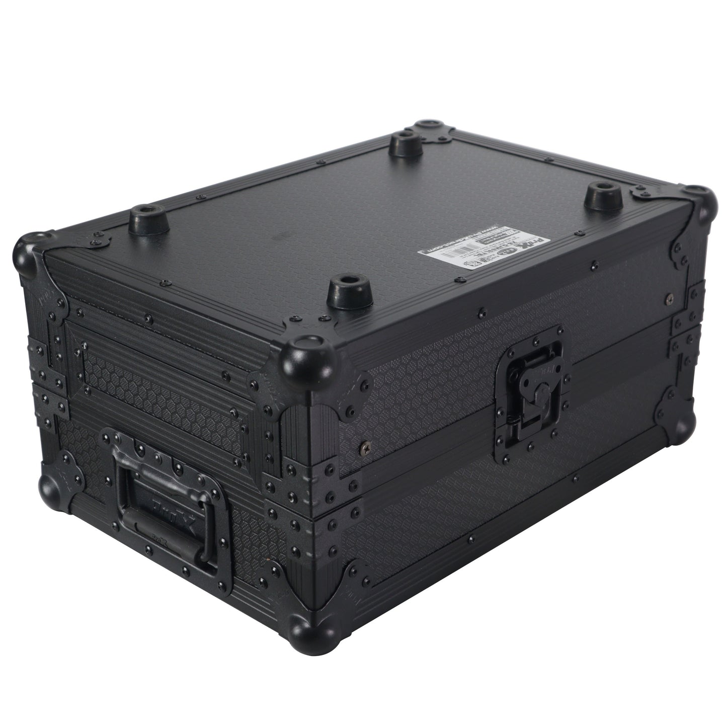 ProX ATA Flight Case for Pioneer DJM-S7 Mixer Gig-Ready Road Case | With Laptop Shelf | Black/Black