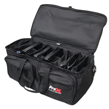 ProX MANO Utility Carry Bag With Dividers For AV Gear | Large