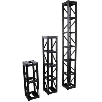 ProX BoltX Professional Box Truss Segment 12" Bolted Aluminum | 5 ft | Black