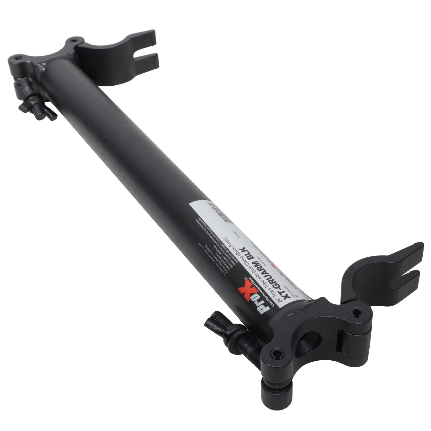 ProX Rapid Grid Truss Tube with Dual Clamp For Stage Truss Rigs | Black