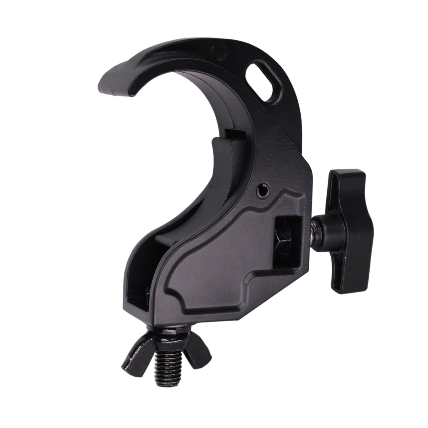 ProX T-C16H-BLK Aluminum Hook M10 Truss Clamp Black