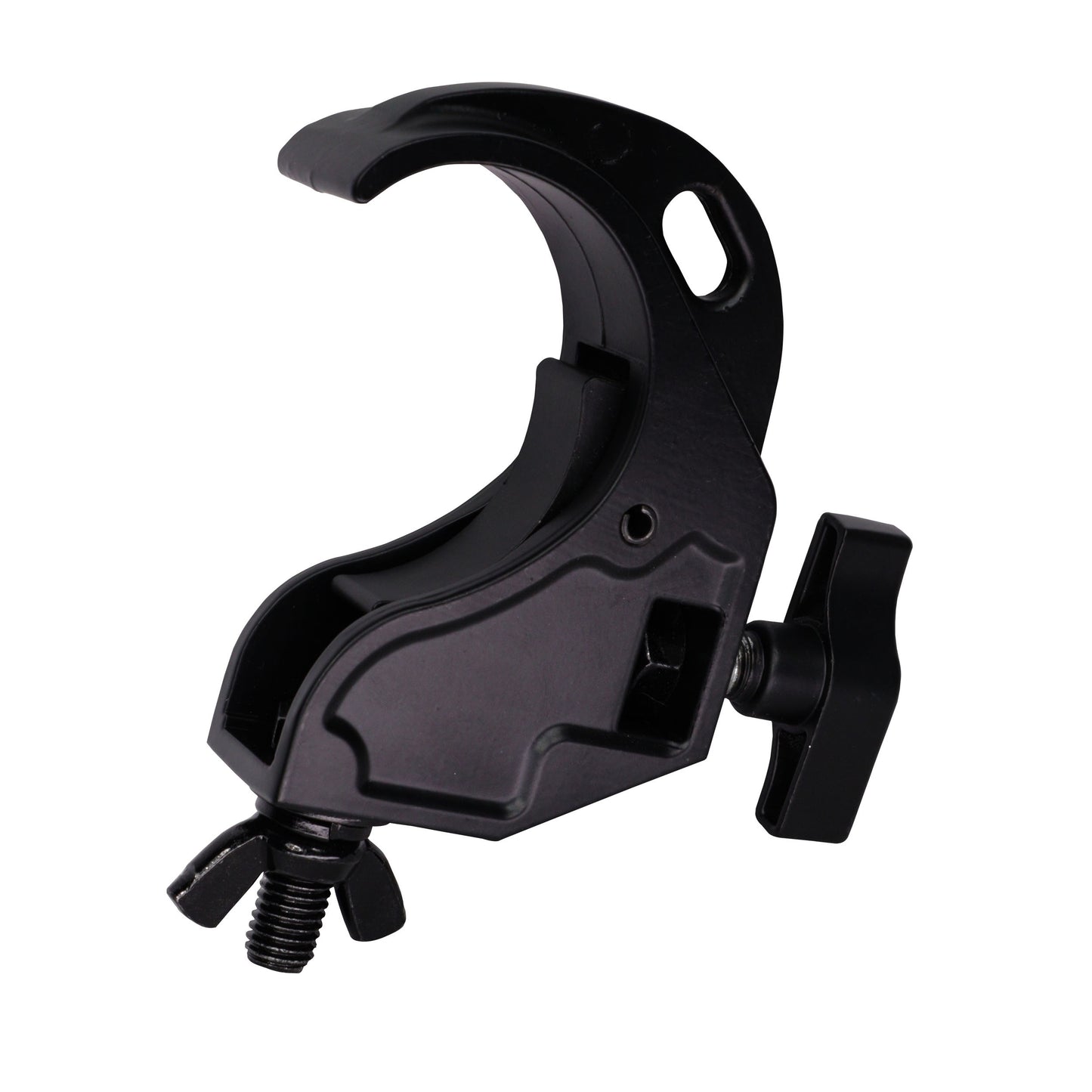 ProX T-C16H-BLK Aluminum Hook M10 Truss Clamp Black