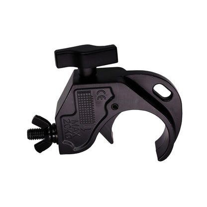ProX T-C16H-BLK Aluminum Hook M10 Truss Clamp Black