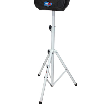 ProX Heavy Duty Speaker Tripod Stand | Set of 2 With Bag | 180 lb | 44"-84"