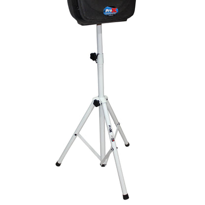 ProX Heavy Duty Speaker Tripod Stand | Set of 2 With Bag | 180 lb | 44"-84"