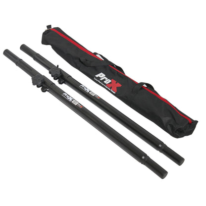 ProX X-SAAMX2PKG Adjustable Speaker Pole Mounts With Bag | 2-Pack