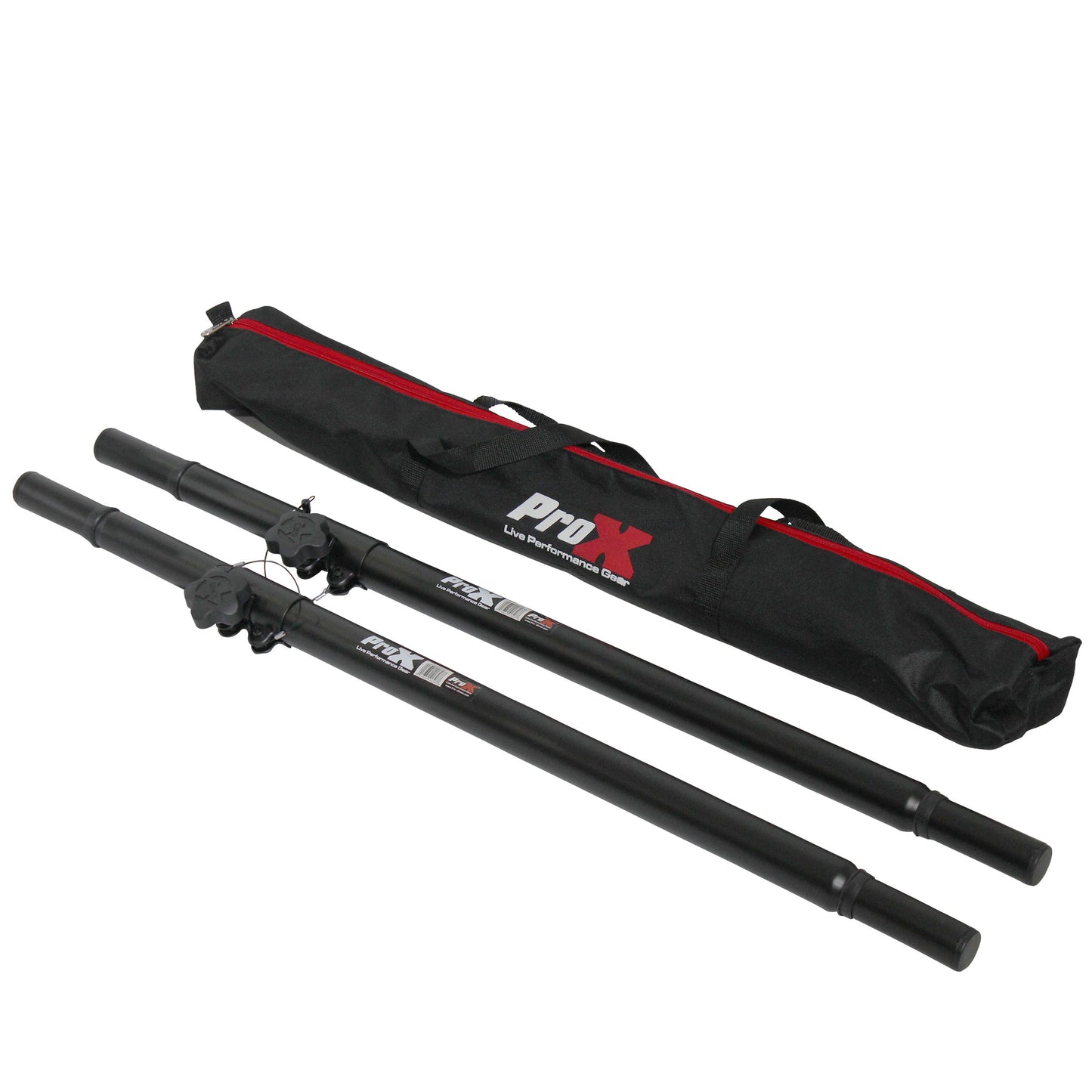 ProX X-SAAMX2PKG Adjustable Speaker Pole Mounts With Bag | 2-Pack