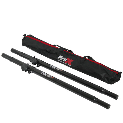 ProX X-SAAMX2PKG Adjustable Speaker Pole Mounts With Bag | 2-Pack