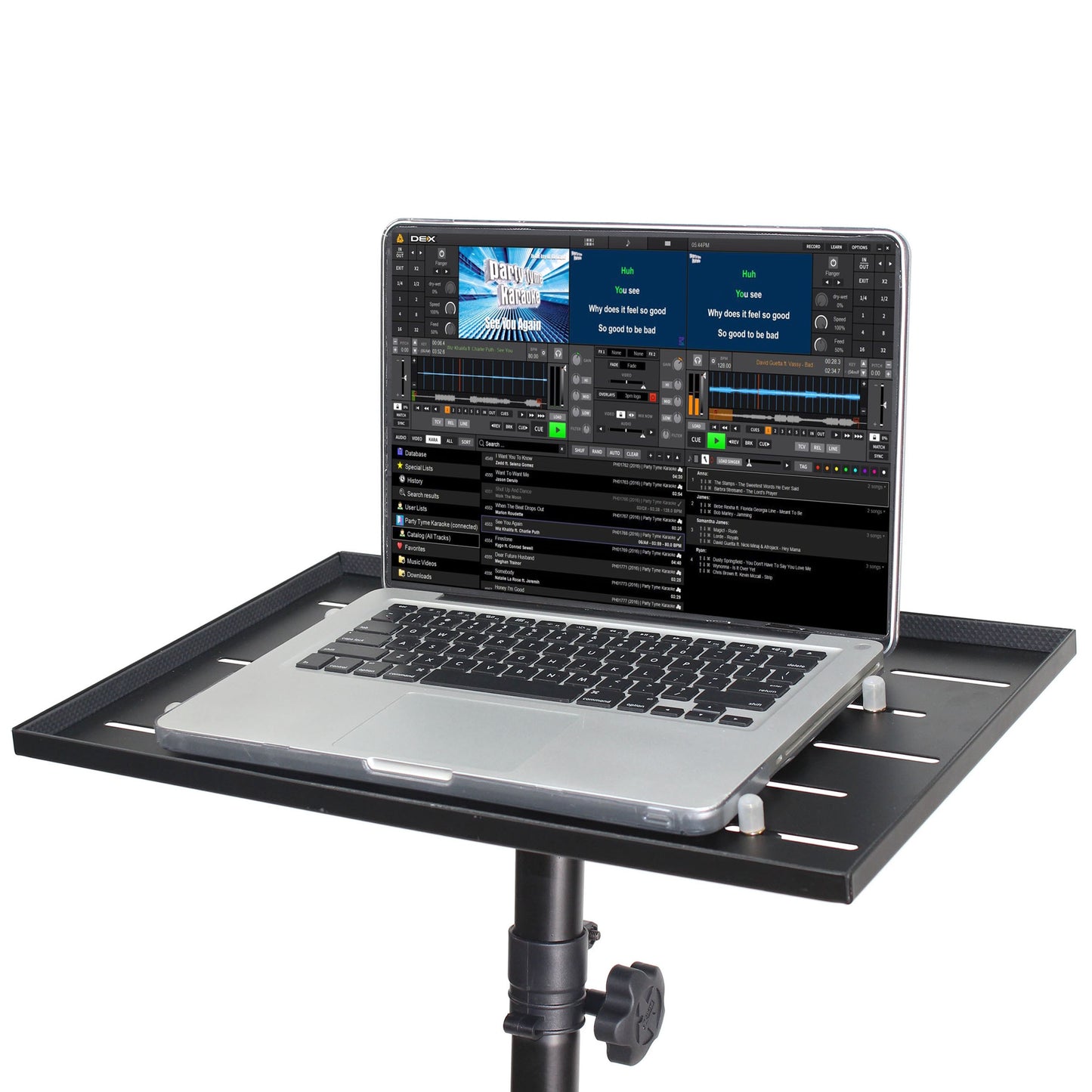 ProX X-TR1912MK2 Laptop Projector Tray for Speaker Stand Pole