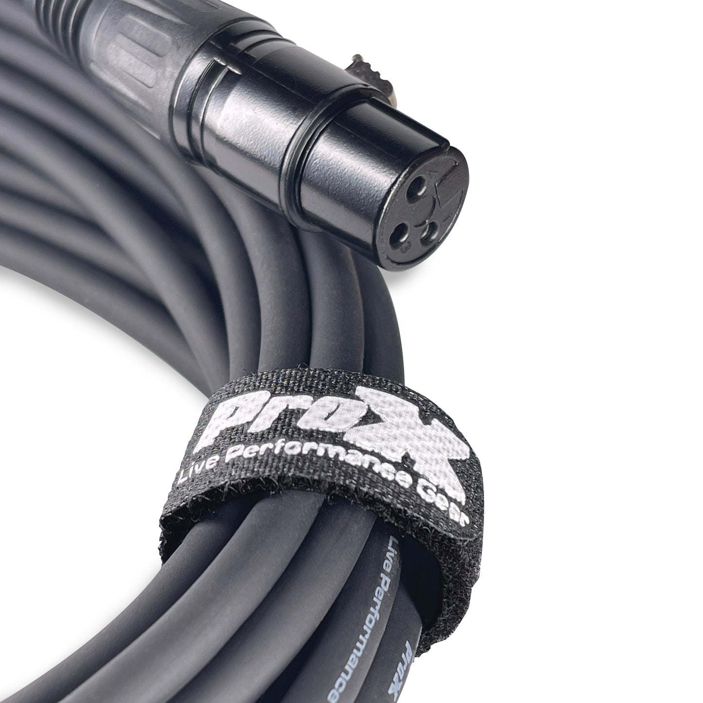 ProX XLR Balanced Audio Cable OFC Mic Cable With All-Metal Connectors | 20 ft