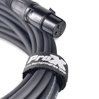 ProX XLR Balanced Audio Cable OFC Mic Cable With All-Metal Connectors | 20 ft