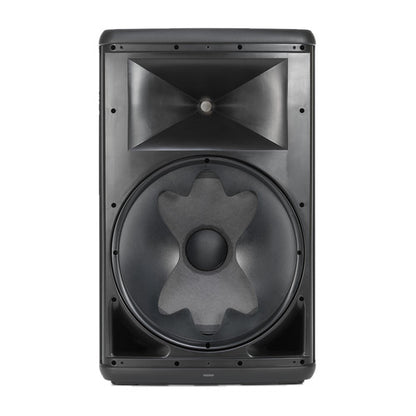 JBL EON715 15 Powered PA Speaker uncovered