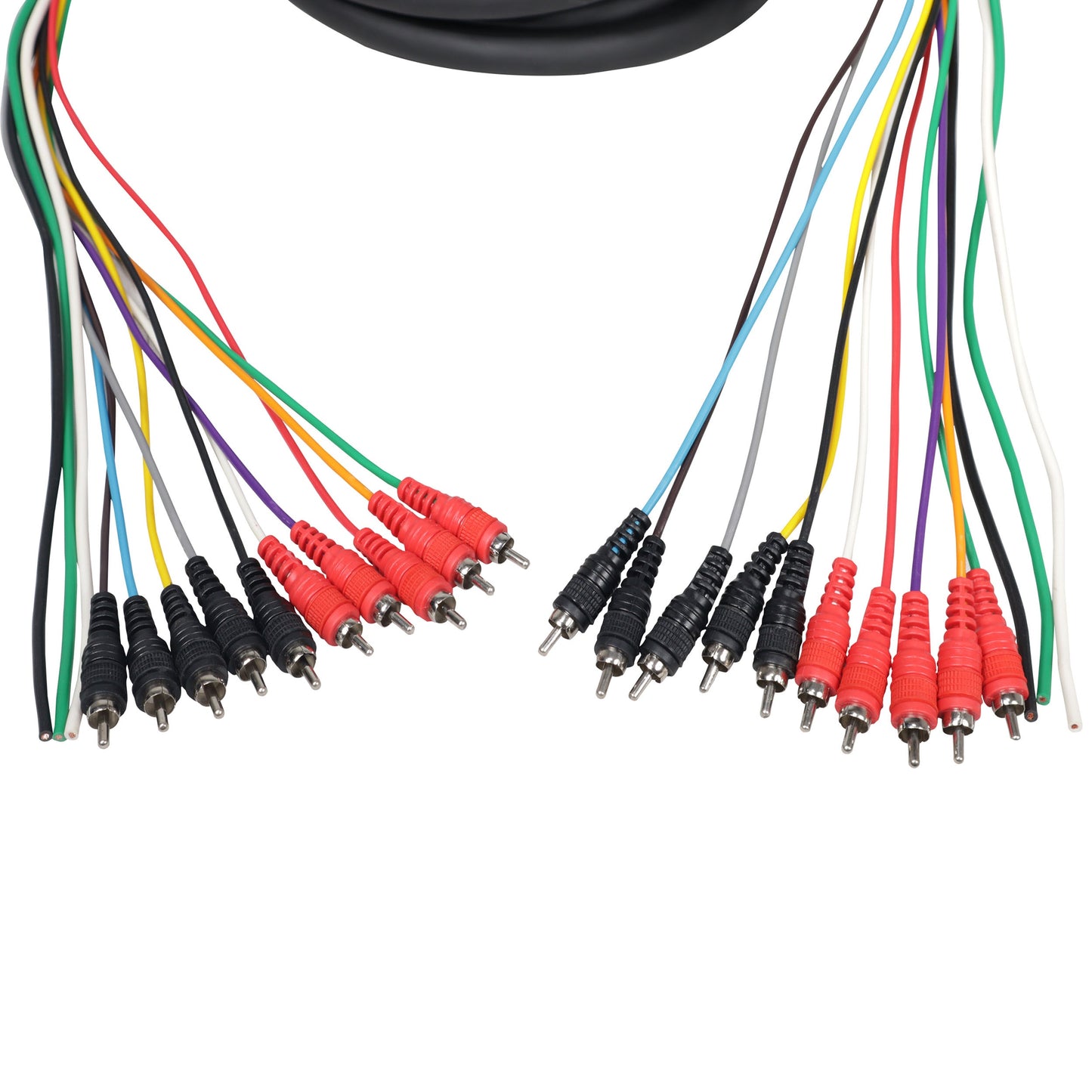 ProX RCA and Power Cable for Marine and Car Audio Medusa Style | 50 ft