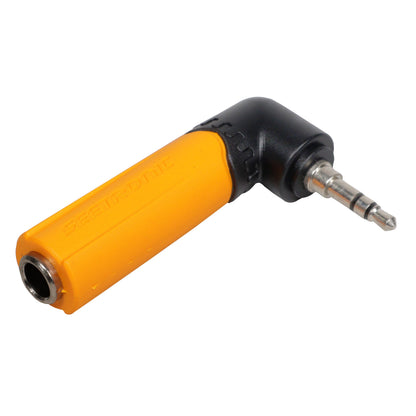 ProX XC-MMJ3-PM-R 1/4" Female to 1/8" Male Right Angled Adapter