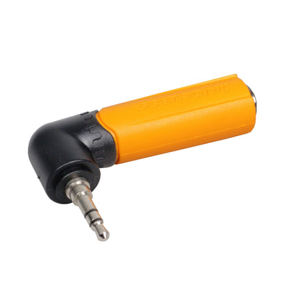 ProX XC-MMJ3-PM-R 1/4" Female to 1/8" Male Right Angled Adapter