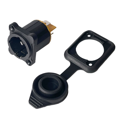 ProX Waterproof Power Twist Connectors 3-Pin AC True Power | Male | Socket