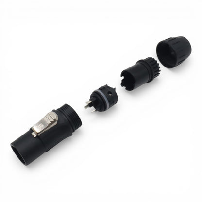 ProX Waterproof Power Twist Connectors 3-Pin AC True Power | Male | Plug