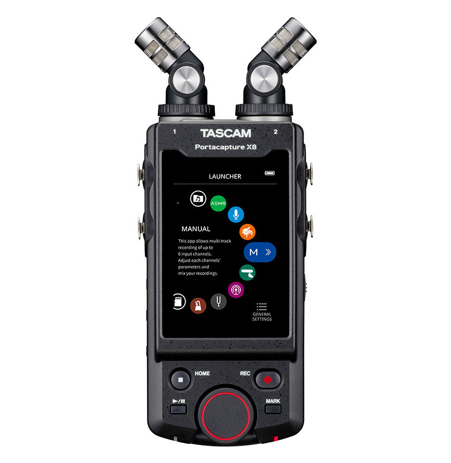 TASCAM Portacapture X8/AK-BT1付き TASCAM Portacapture X8 Multi-recorder, AK-BT1 Bluetooth