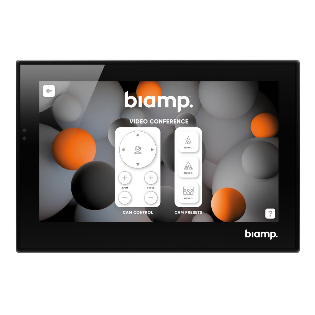 Biamp Apprimo Touch 7 Control Interface | Black