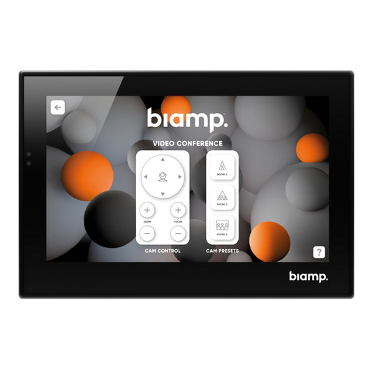 Biamp Apprimo Touch 7 Control Interface | Black