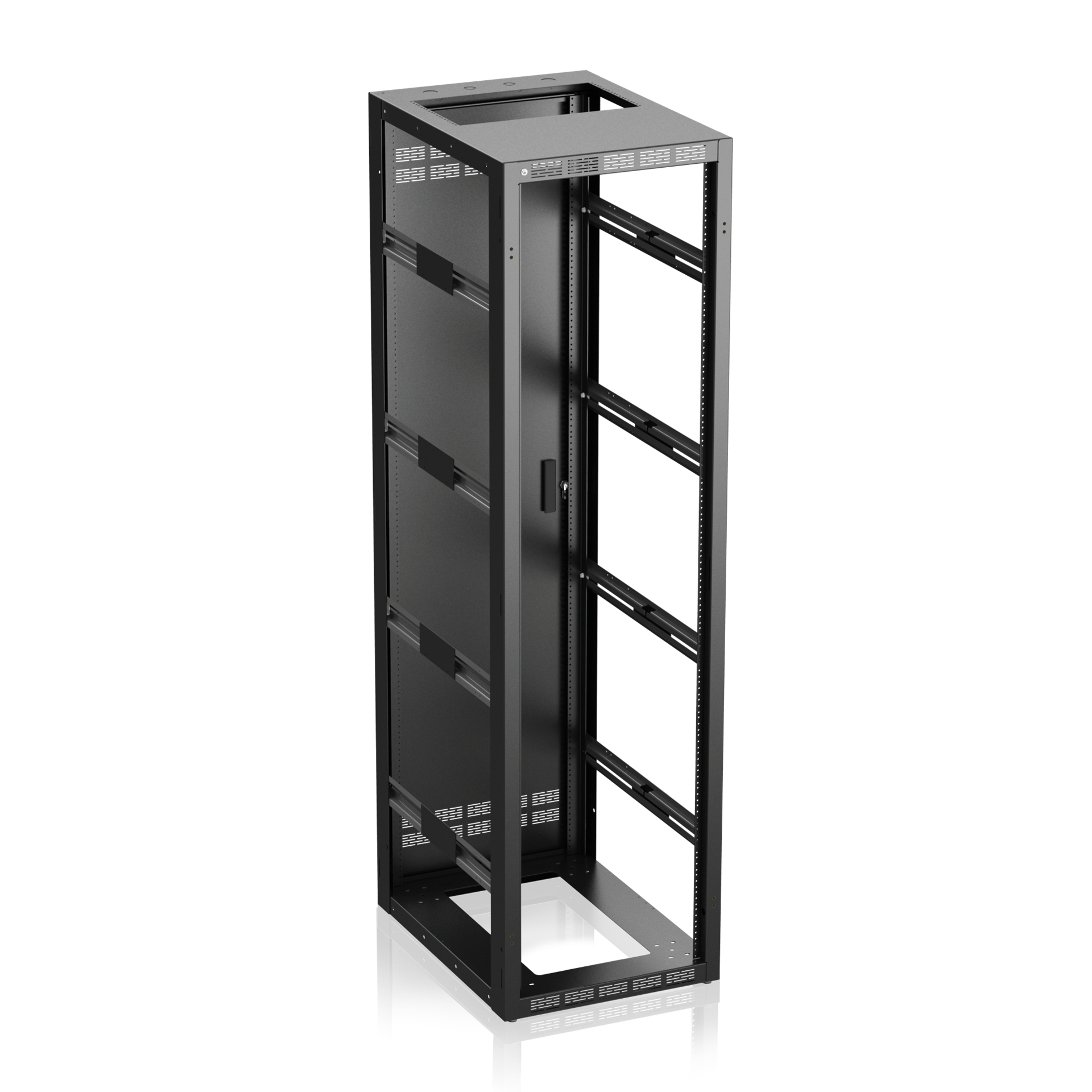 AtlasIED 544-30 Stand Alone or Gangable Rack 30 inch Deep, 44RU