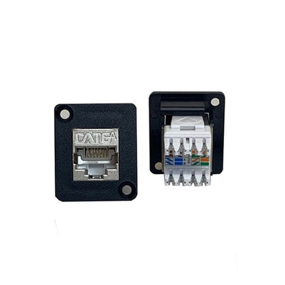 Ace Backstage C-25148 Flush Mount RJ45 CAT6A Shielded IDC Connector