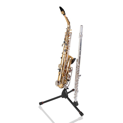 Gator GFW-BNO-SAXFLU Tripod Stand For Alto Tenor Sax With Flute Peg