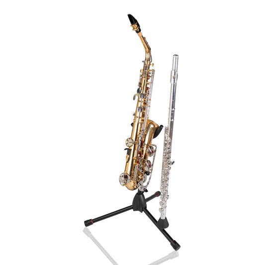 Gator GFW-BNO-SAXFLU Tripod Stand For Alto Tenor Sax With Flute Peg