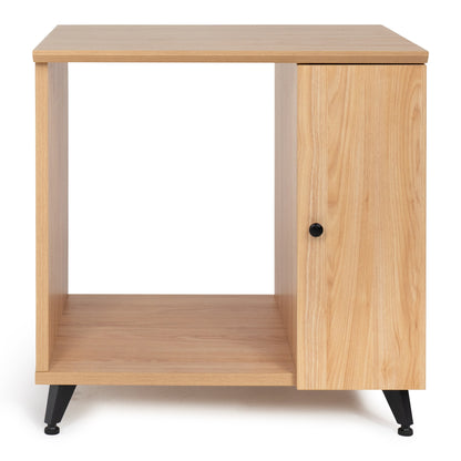 Gator GFW-ELITESIDECAR-MPL Elite Series Dark Walnut Sidecar Rack Cabinet | Maple