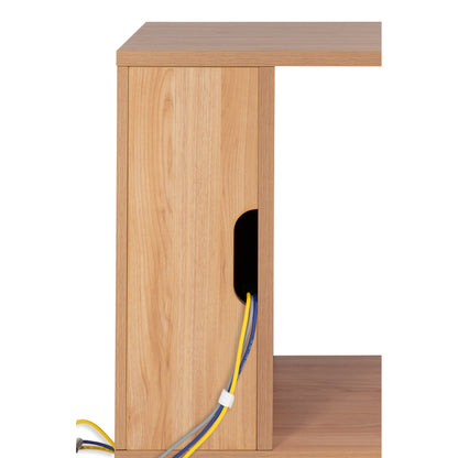 Gator GFW-ELITESIDECAR-MPL Elite Series Dark Walnut Sidecar Rack Cabinet | Maple