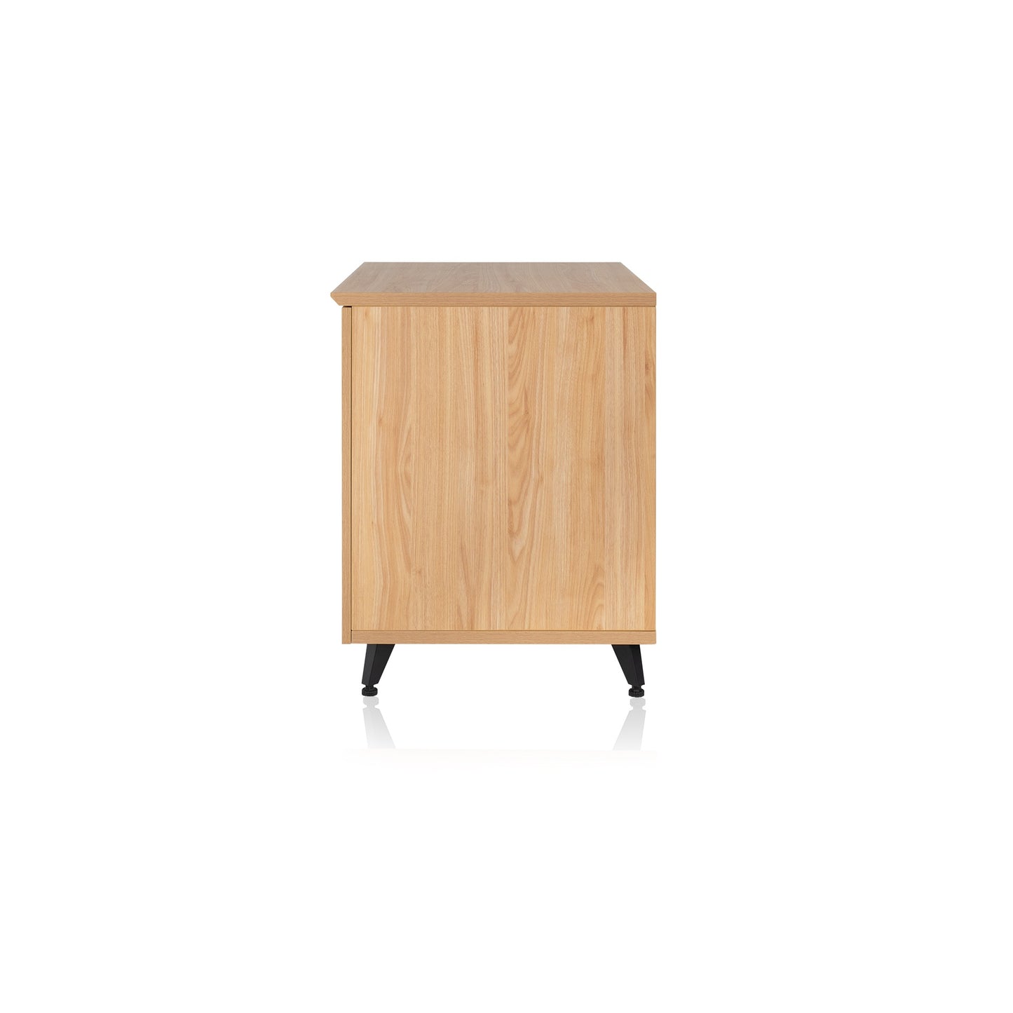 Gator GFW-ELITESIDECAR-MPL Elite Series Dark Walnut Sidecar Rack Cabinet | Maple