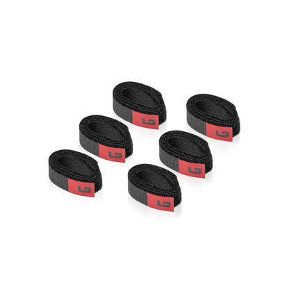 Gator GFW-ID-CTCABLEWRAP-6PK 6-Pack Cable Management Hook-and-Loop Wraps