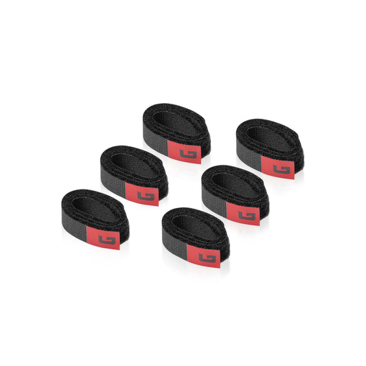 Gator GFW-ID-CTCABLEWRAP-6PK 6-Pack Cable Management Hook-and-Loop Wraps