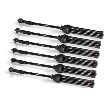 Gator GFW-MIC-6PACKBG Mic Boom Stand 6-Pack with Bag