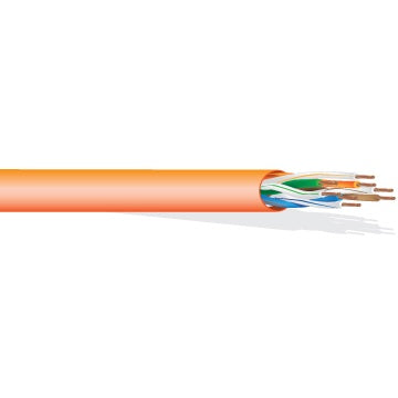 West Penn 4246EZBL1000 Cat 6+ 23 AWG UTP Bulk Cable CMR 1000 ft