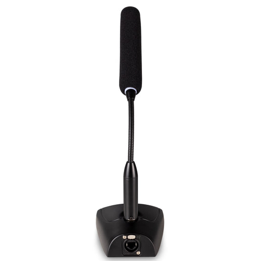 DAS Audio INTEGRAL-MC02 Dante Gooseneck Desktop Microphone