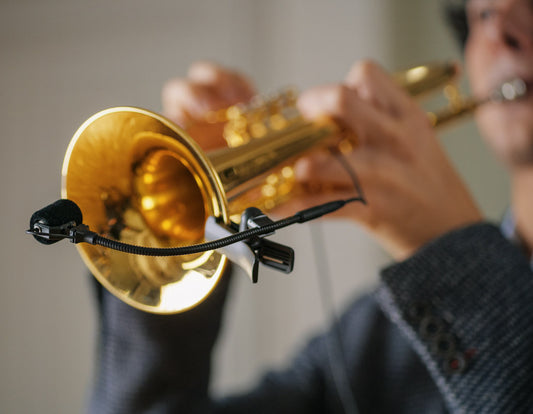 Neumann MCM Miniature Clip Mic System - brass