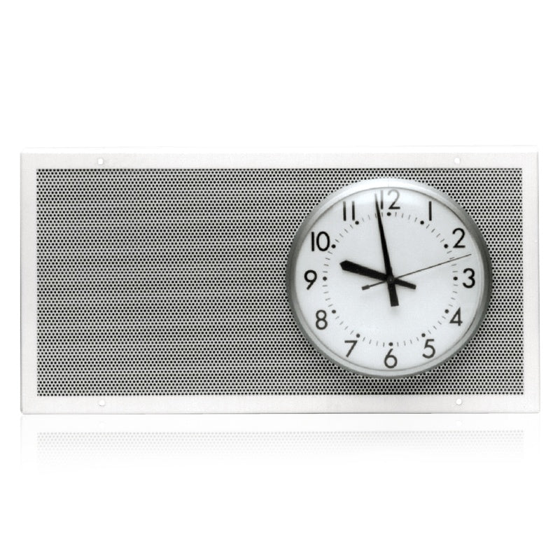 AtlasIED 840-89A Perforated Baffle for 8" Speaker and Analog Clock