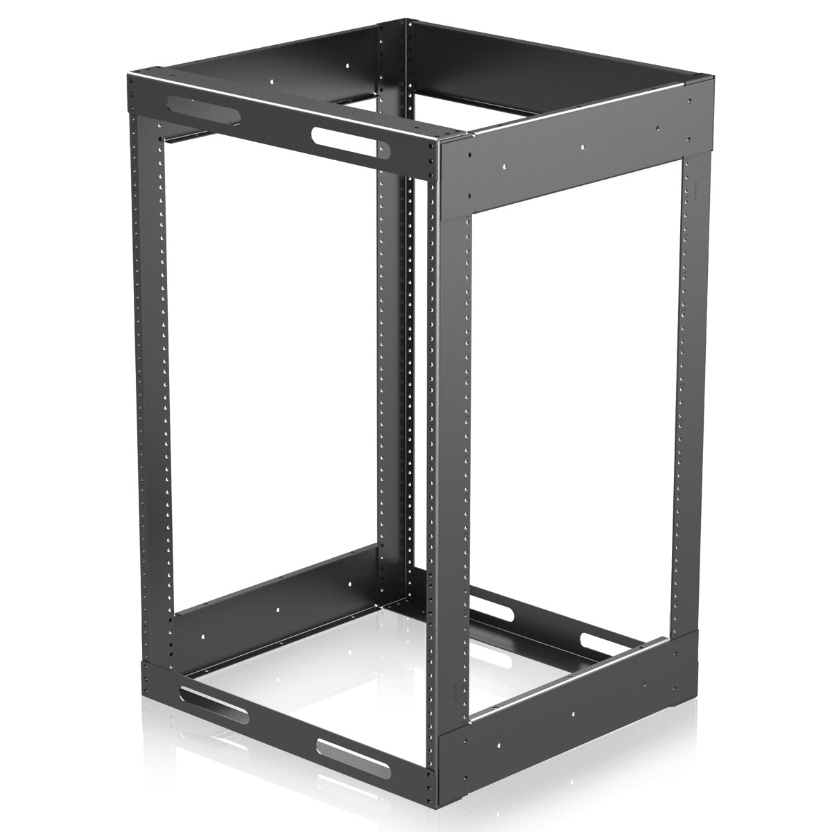 AtlasIED Easy-to-Assemble Stackable Utility Frame Open Rack | 16 RU