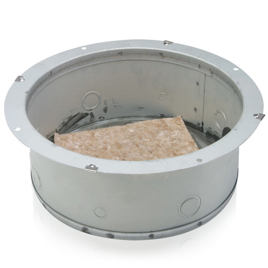 AtlasIED 95-8 8" Recessed Round Enclosure | 4 1/4" Deep | Without Fiberglass