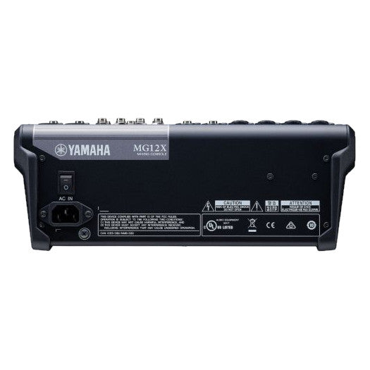 Yamaha MG12X CV 12-Channel Analog Mixer with Effects back