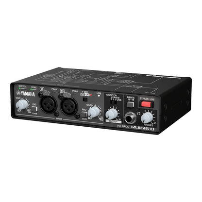Yamaha RUio16-D Dante/Analog/USB Audio Interface