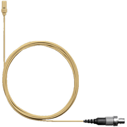 Shure UL4 UniPlex Cardioid Lavalier Microphone,  Connector: LEMO3 | Color: Tan
