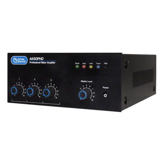 AtlasIED AA50PHD 4-Input 50W Mixer Amplifier