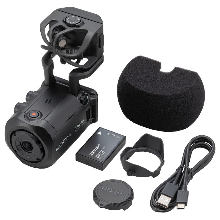 Zoom Q8n-4K Ultra High Definition Handy Video Recorder components