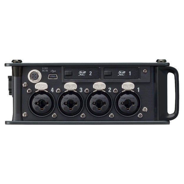 Zoom F8n Pro MultiTrack Field Recorder left