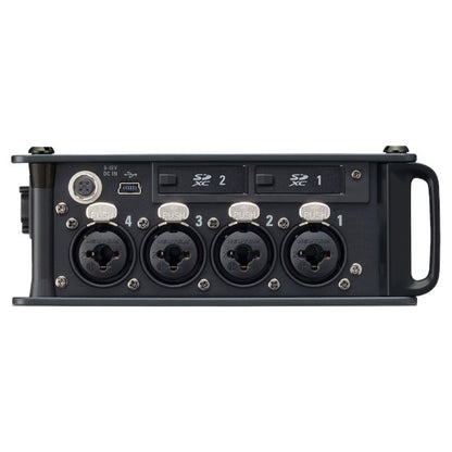 Zoom F8n Pro MultiTrack Field Recorder left